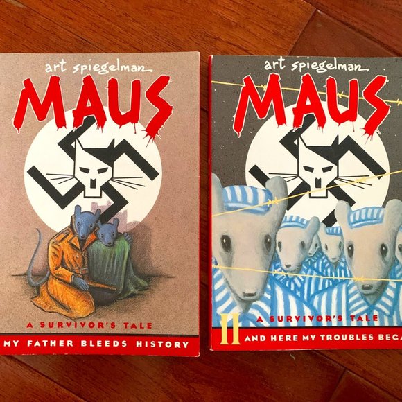 MAUS Other Maus Volumes I And Ii Art Spiegelman 986 1991 Banned